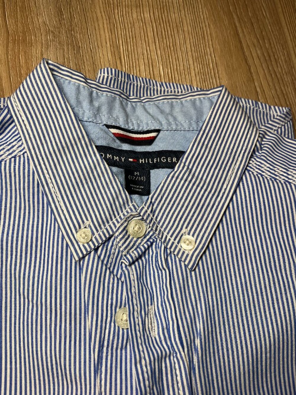 Tommy Hilfiger Boys' Striped Button-Down Shirt